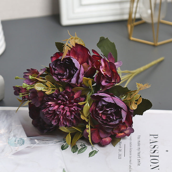 Decoratieve Bloemrijke Arrangement voor Thuisdisplay