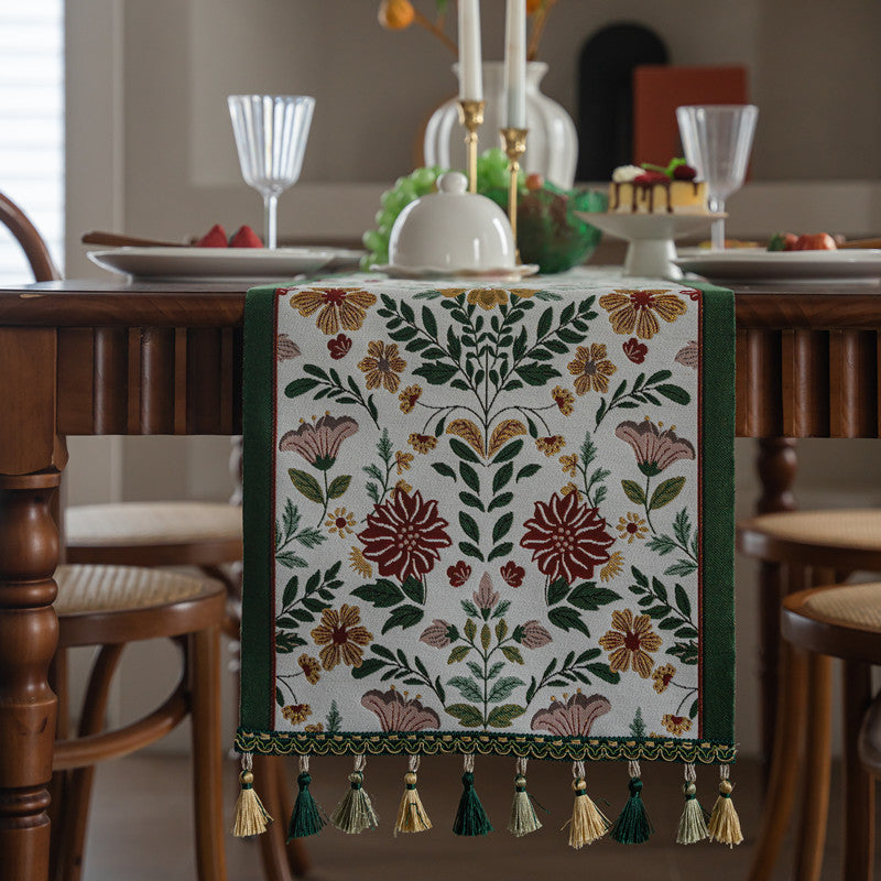 Decoratieve Bloemen Tafel Runner