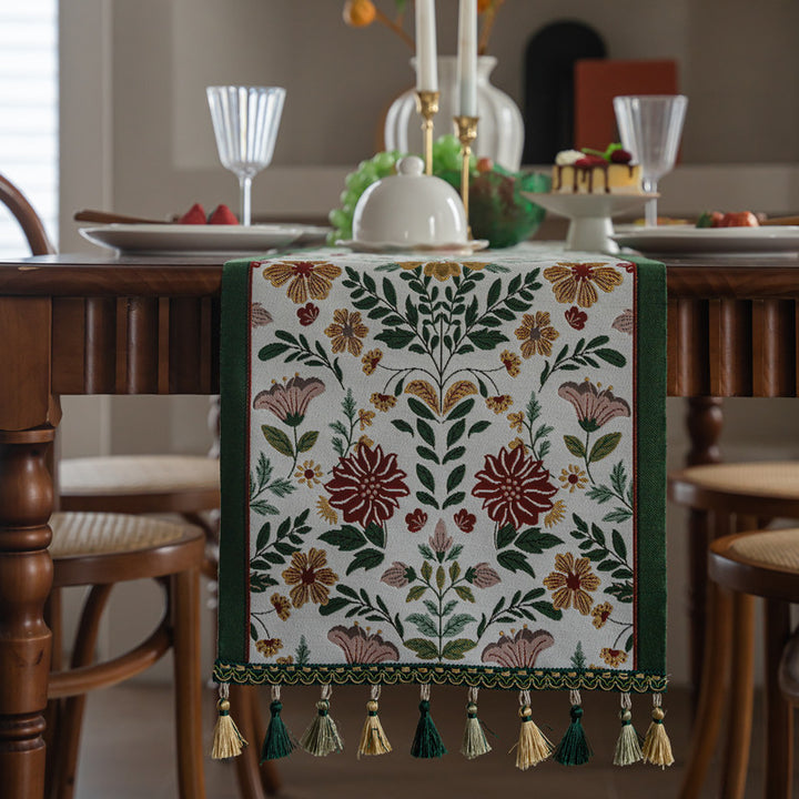 Decoratieve Bloemen Tafel Runner