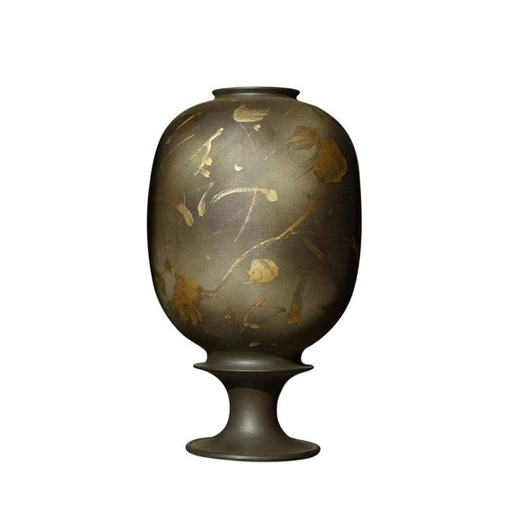 Versierde Decoratieve Keramieken Urn