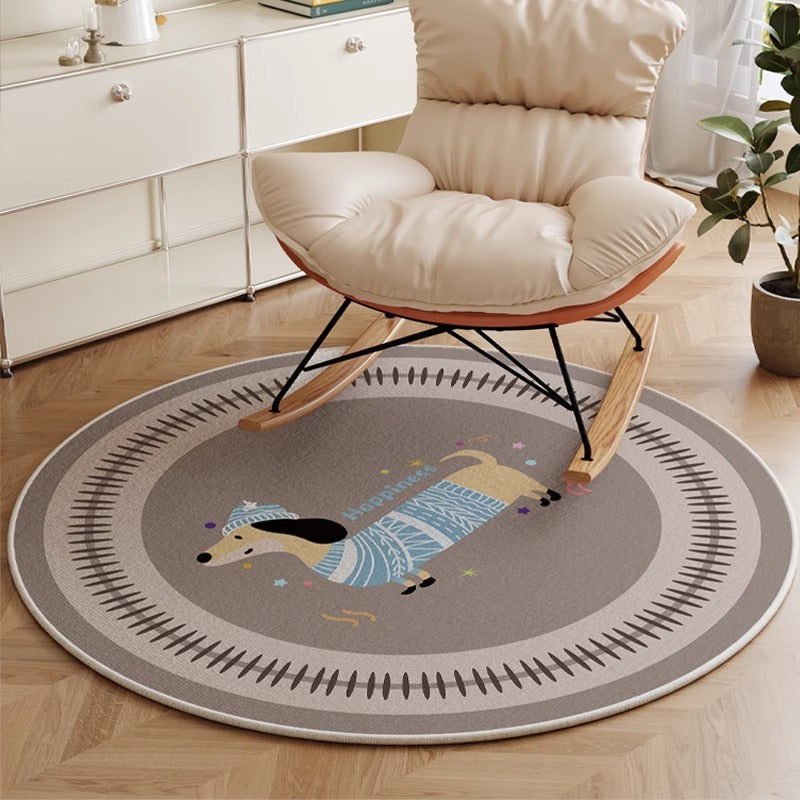 Ronde Decoratieve Vloerkleed
