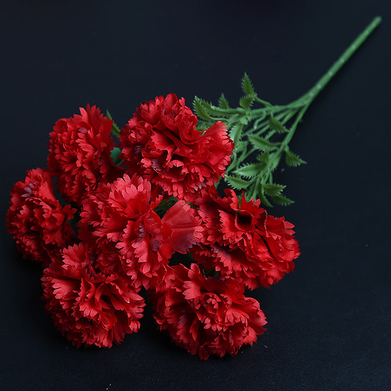 Kunstmatige Anjers Bouquet voor Thuisdecoratie Display