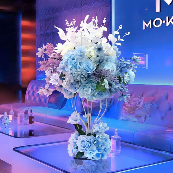 Elegante Decoratieve Bloemrijke Tafelstuk