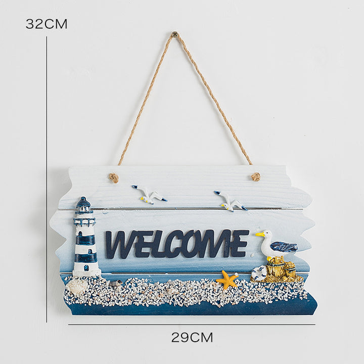 Decoratief Welkom Bord Weergave
