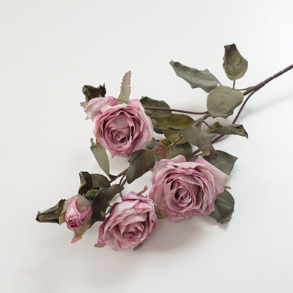 Elegante Faux Bloemen Rozensteel