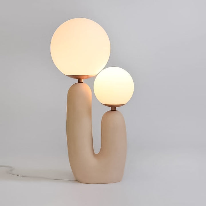 Artistieke Tafellamp met Sculpturaal Ontwerp