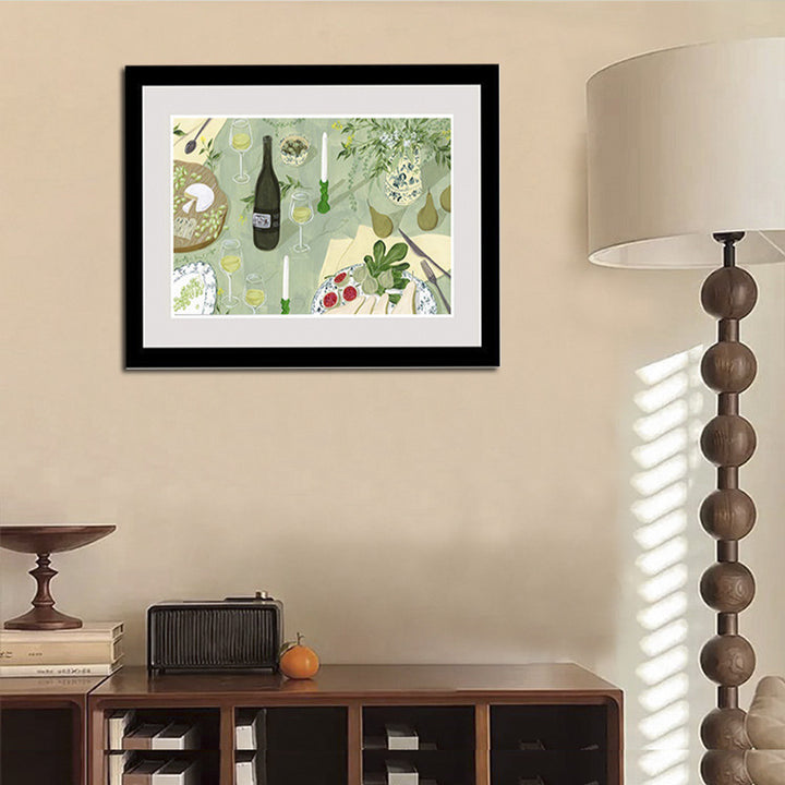 Decoratieve Kunstafdruk