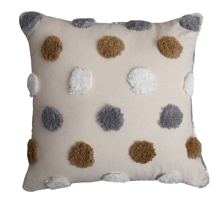 Pluizige Textuur Stripe Kussen