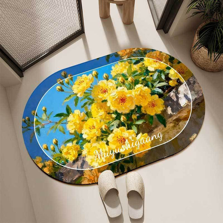 Artistiek Floraal Decor Kleed