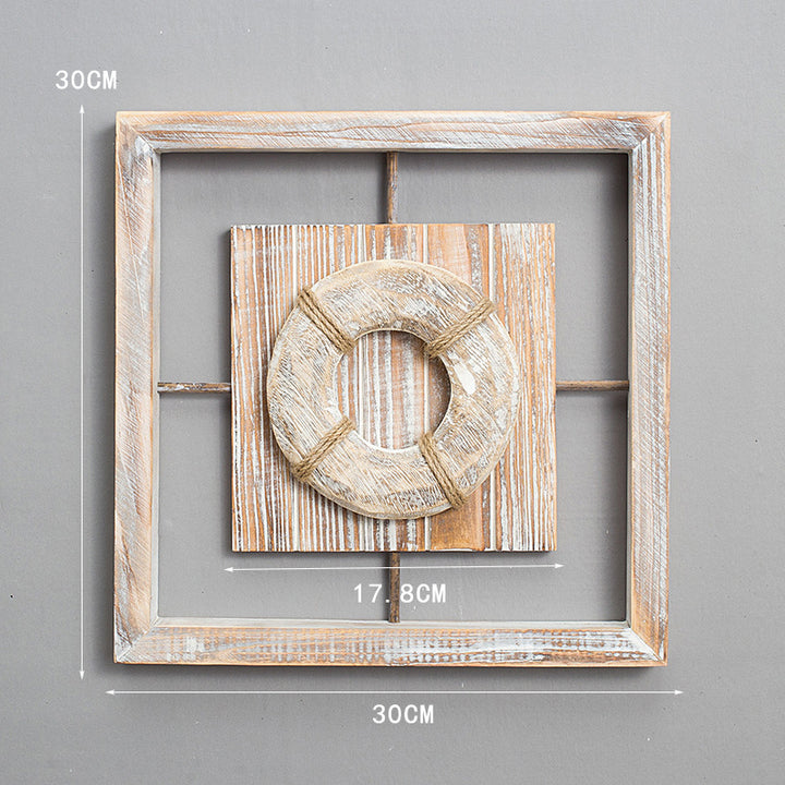 Coastal Life Preserver Wanddecoratie