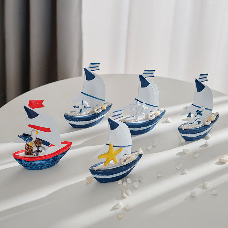 Zeilboot Figurant Thuis Decor