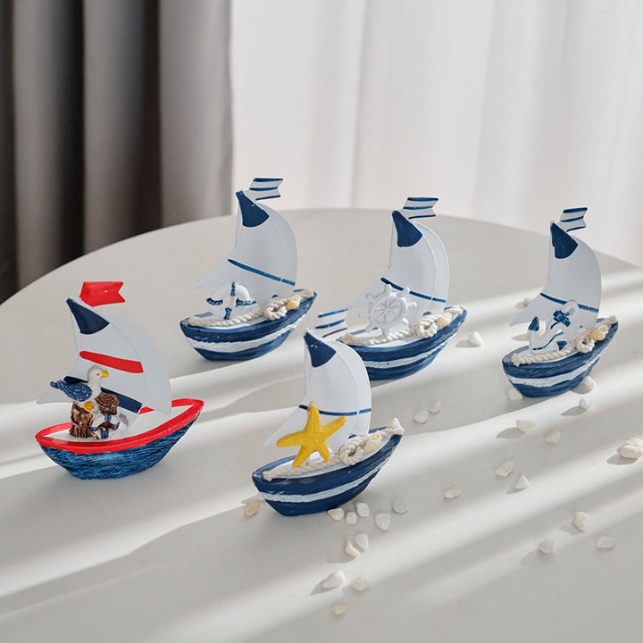 Zeilboot Figurant Thuis Decor