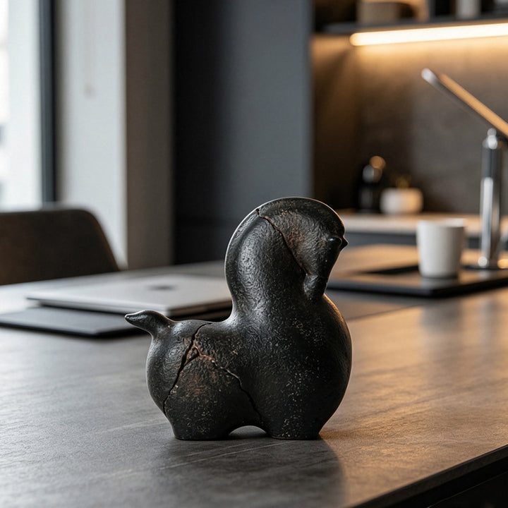 Abstract Decoratieve Vogel Sculptuur