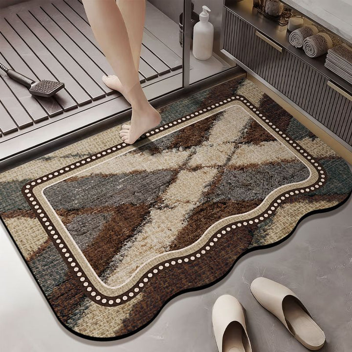 Stijlvolle Antislip Badmat