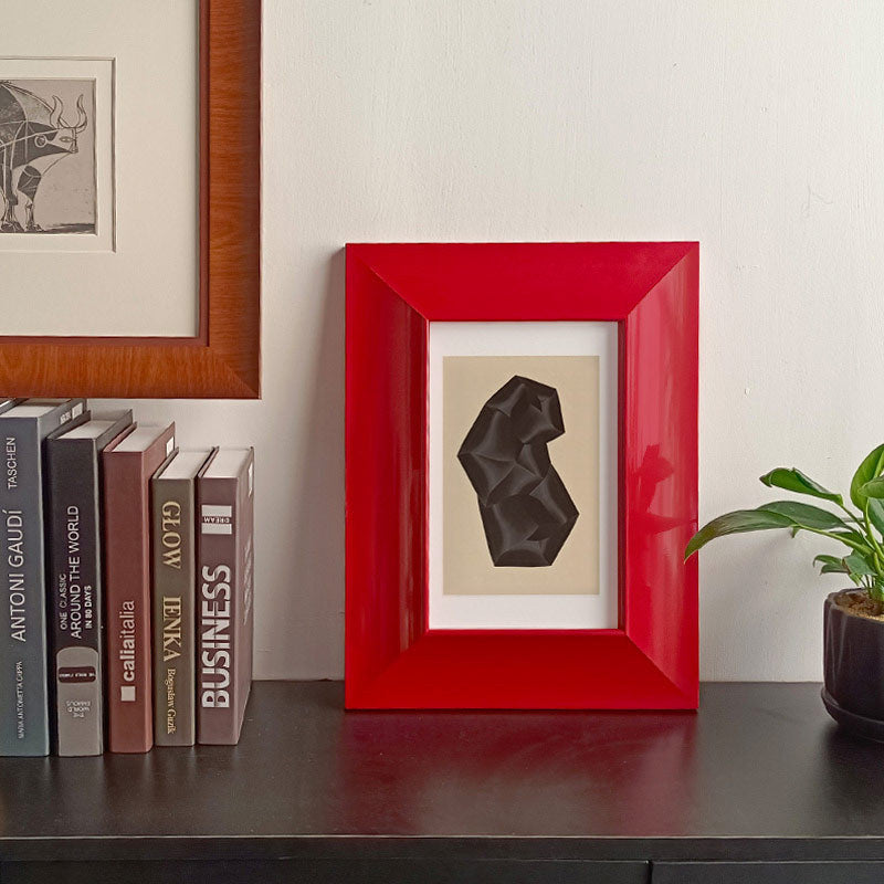 Gekaderde Abstracte Kunst Decor