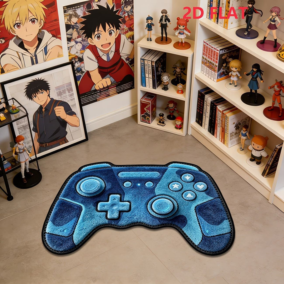 Gamingconsole-vormige vloerkleed