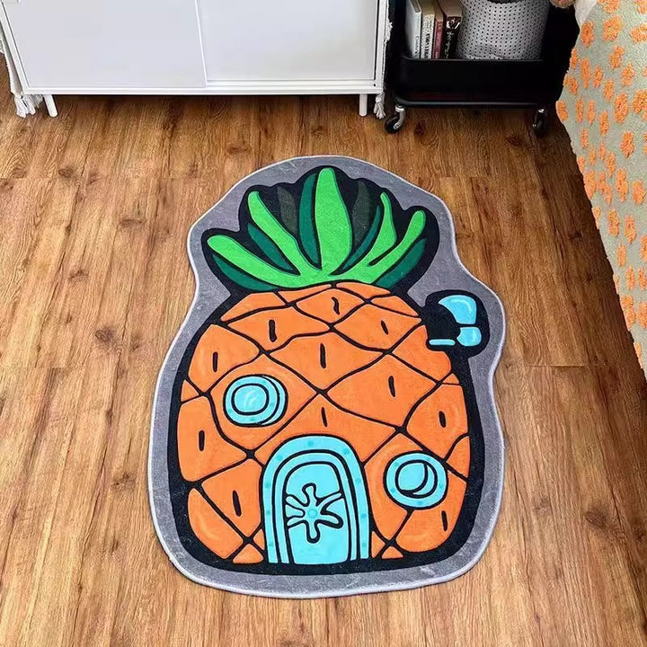 Leuke Ananas Vormige Vloerkleed