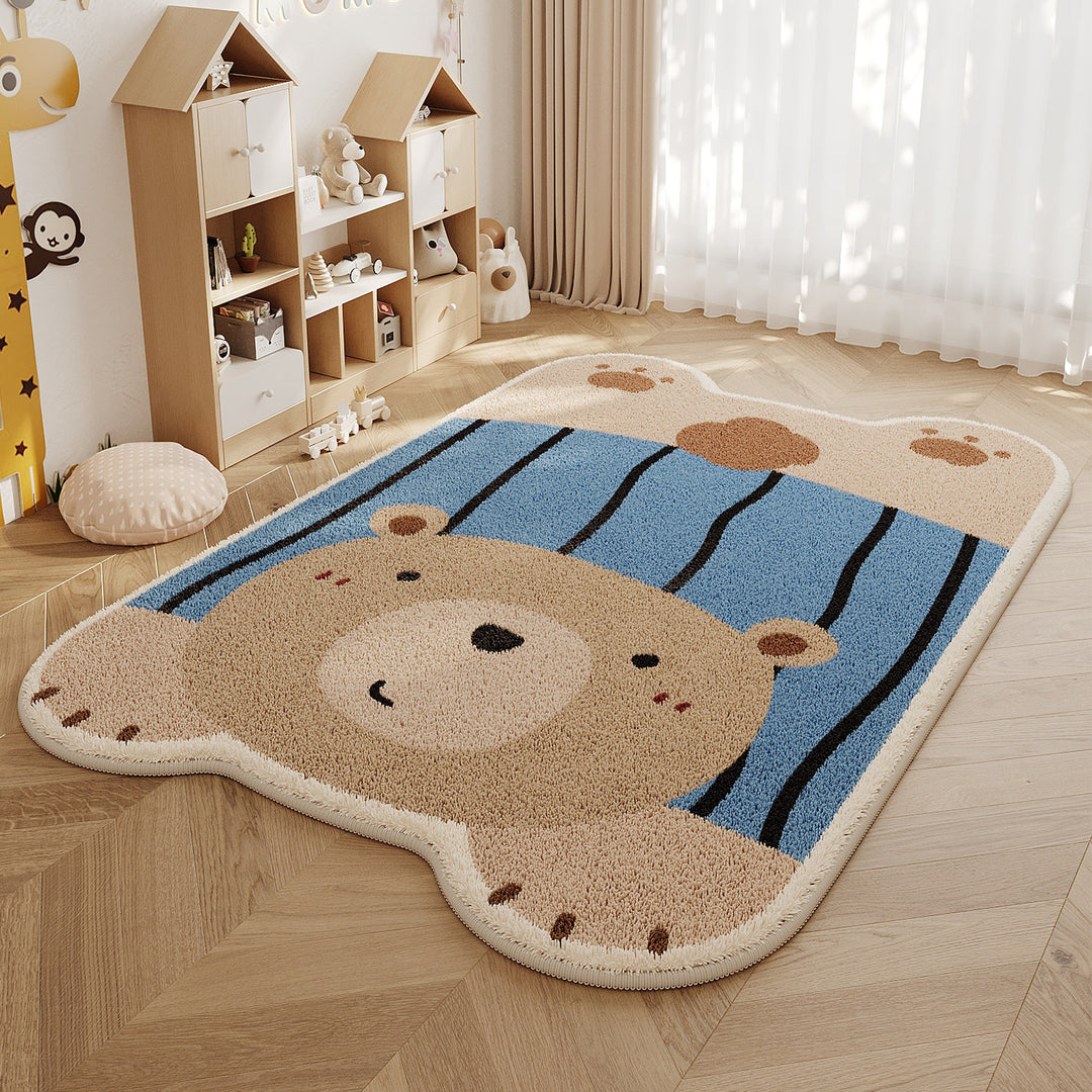 Pluche Dierenthema Vloerkleed