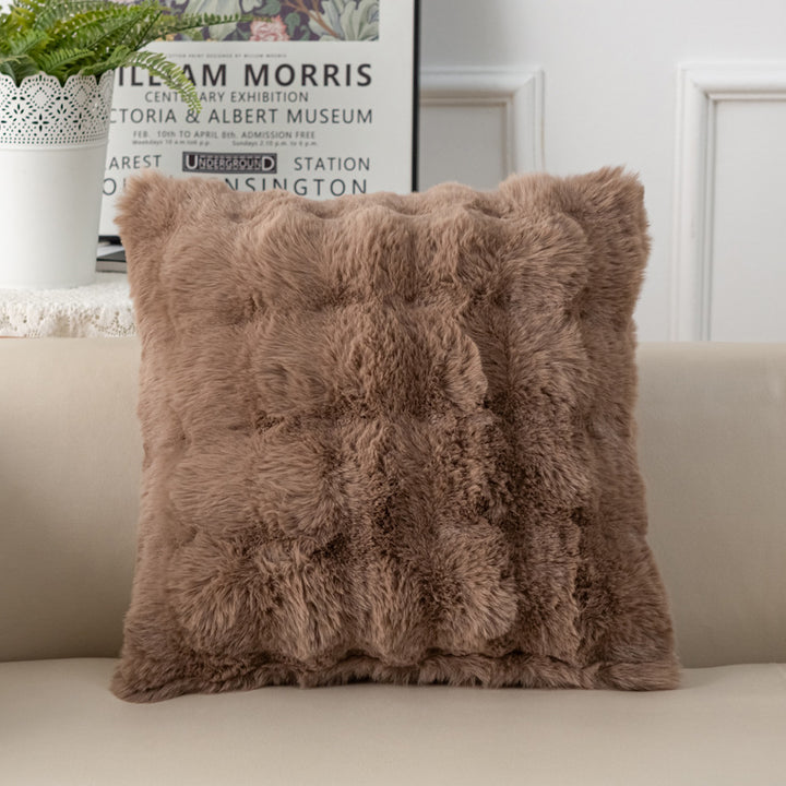 Luxueus Faux Fur Decoratief Kussen