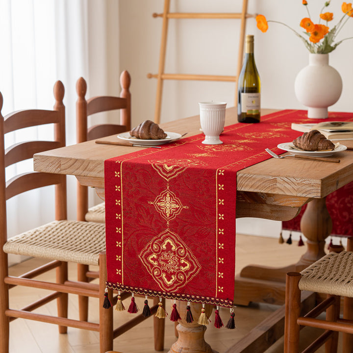 Versierde Decoratieve Tafelloper