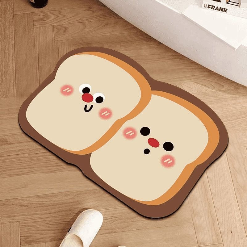 Schattige honden thema binnen badmat