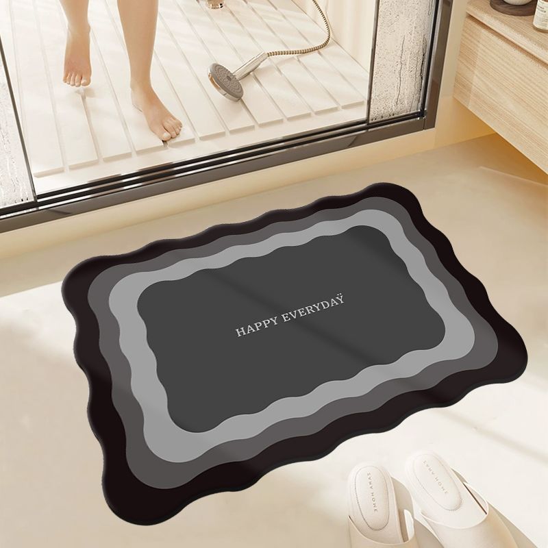 Zachte Pluche Antislip Badmat