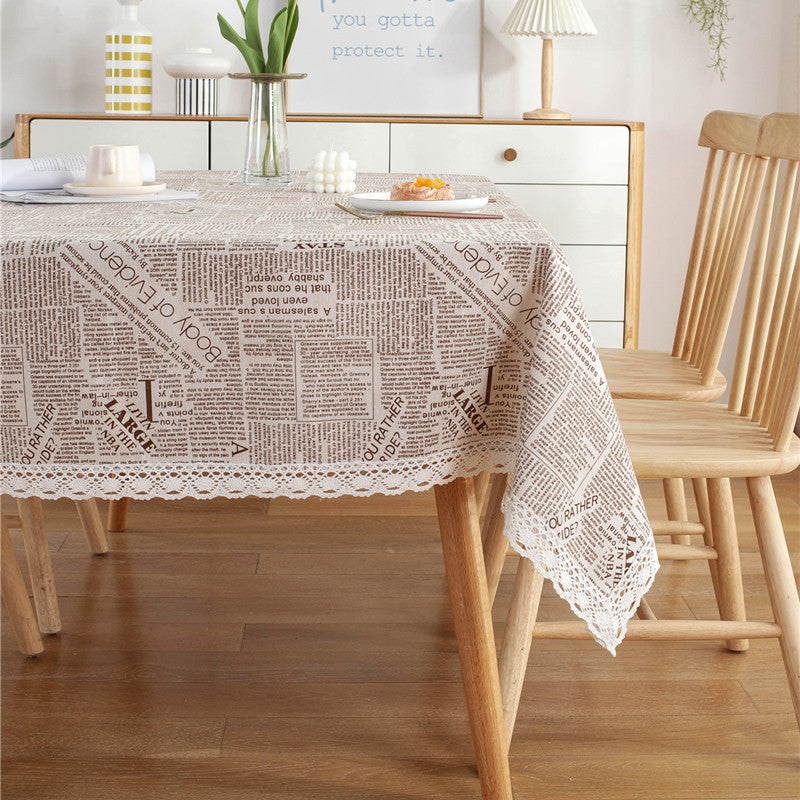 Lace Gedrukt Tafelkleed