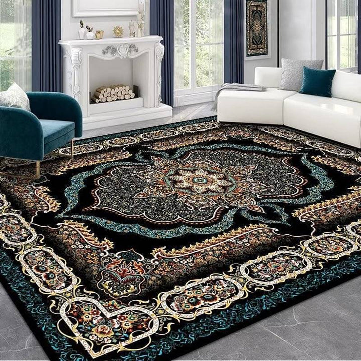 Luxe Bloemenpatroon Vloerkleed