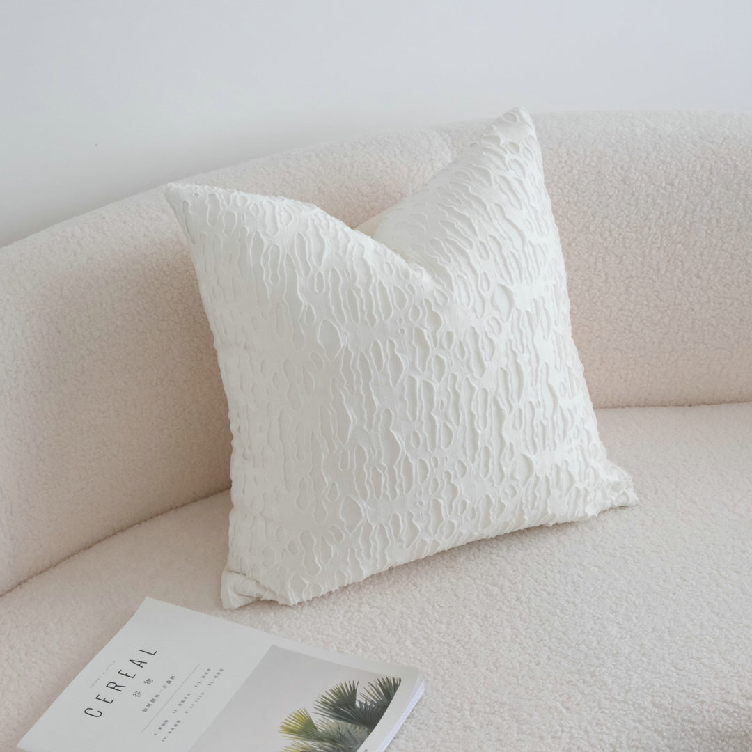 Textured Decoratieve Throw Kussen