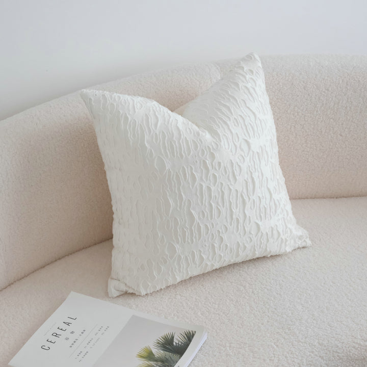 Textured Decoratieve Throw Kussen