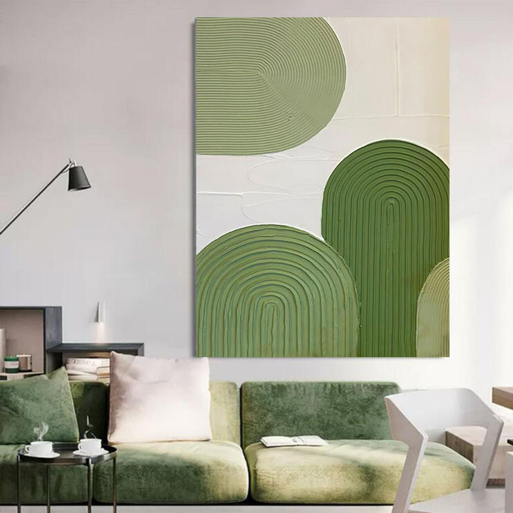 Moderne Textuur Abstracte Canvas Wandkunst