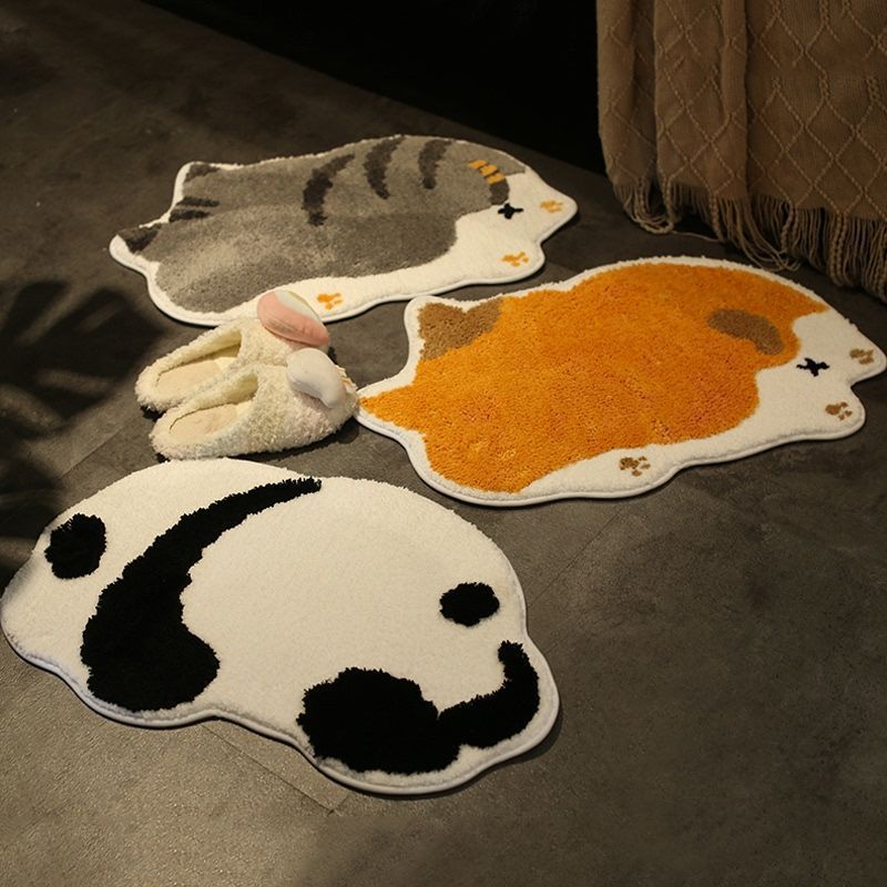 Schattige Panda Vormige Badmat