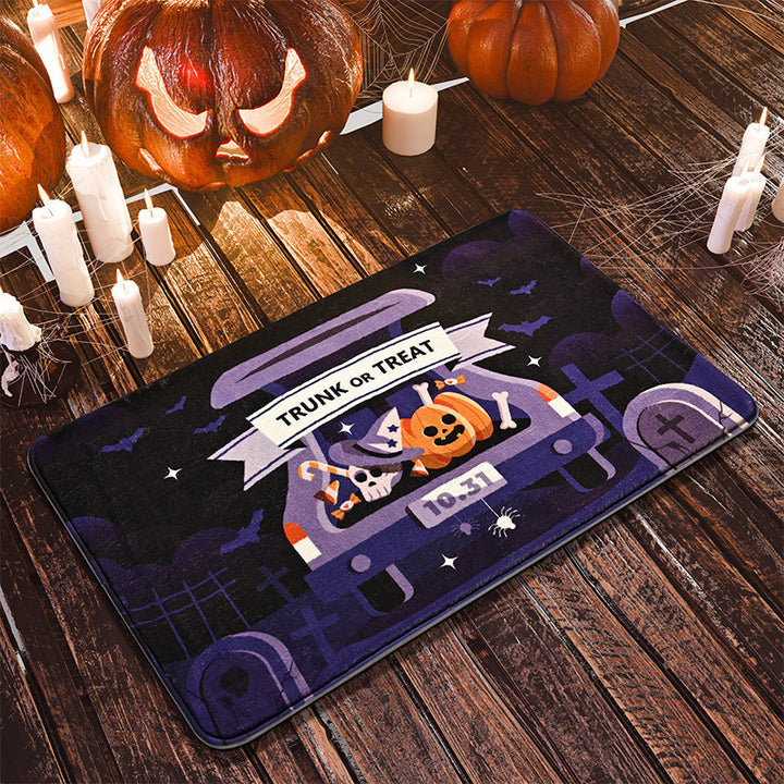 Halloween-Themed Artistieke Vloermat