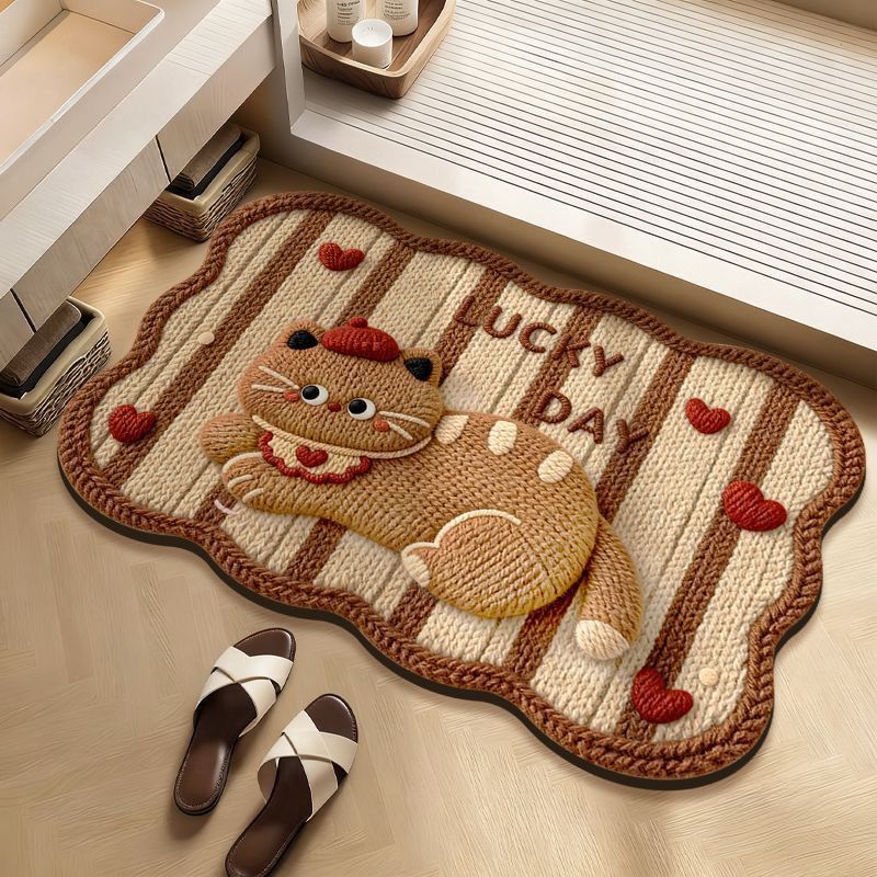 Decoratieve Honden-Thema Vloerkleed