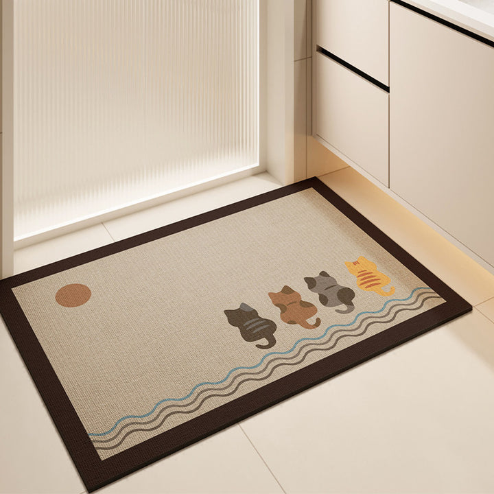 Home Decoratieve Welkom Mat voor Thuis Entree