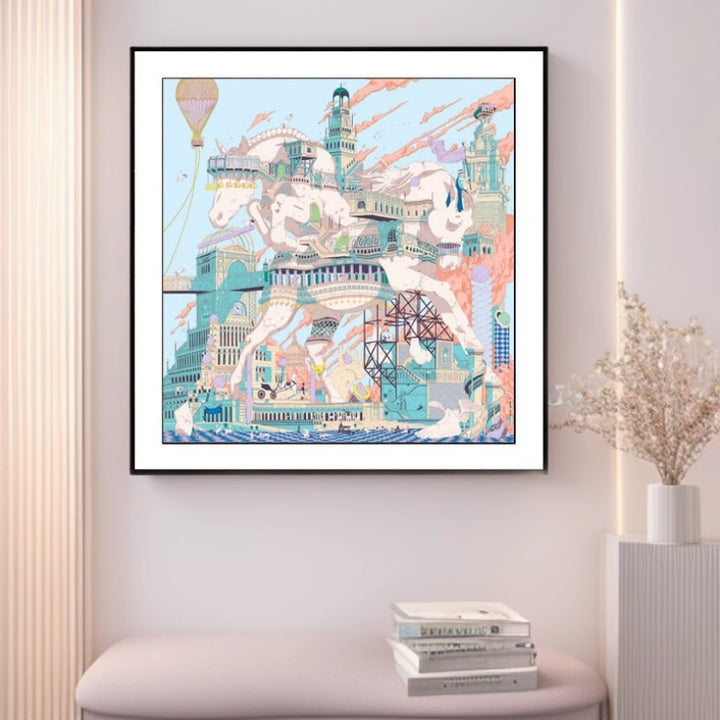 Abstracte Kunst Print