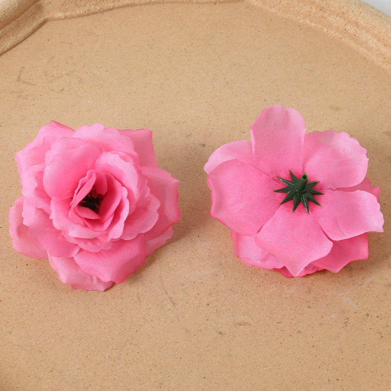 Elegante Stoffen Bloem Haar Clips