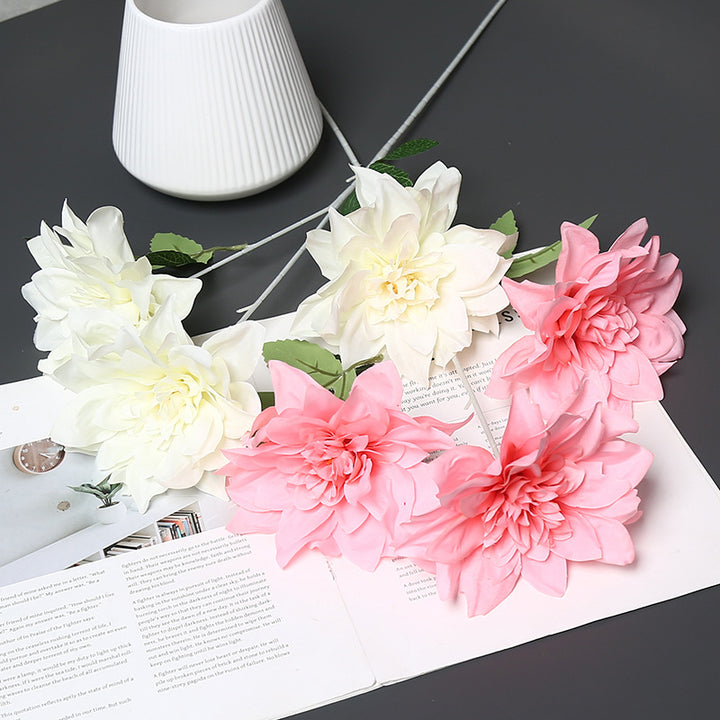 Levensechte Stoffen Bloemenarrangement