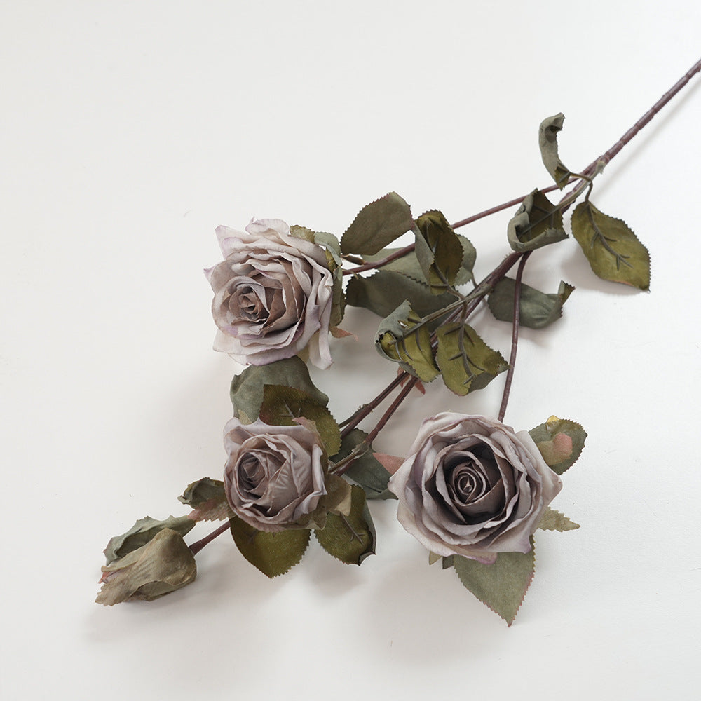 Elegante Faux Bloemen Rozensteel