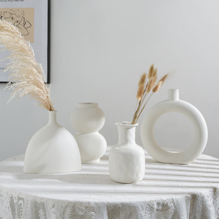 Decoratieve Keramische Cirkelvaas