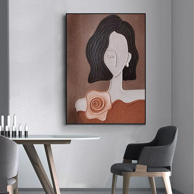 Artistiek Portret Canvas Muur Kunst