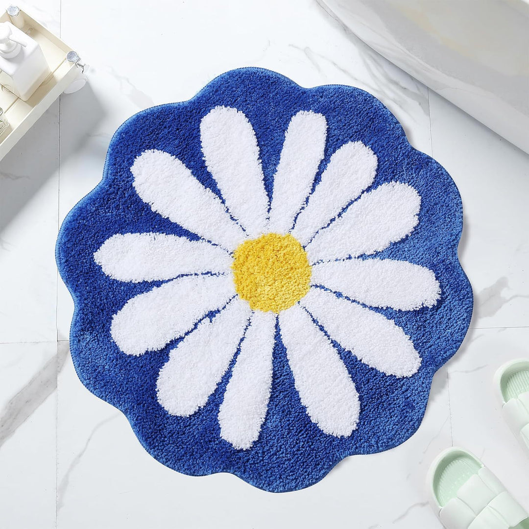 Daisy-Vormige Zachte Badmat