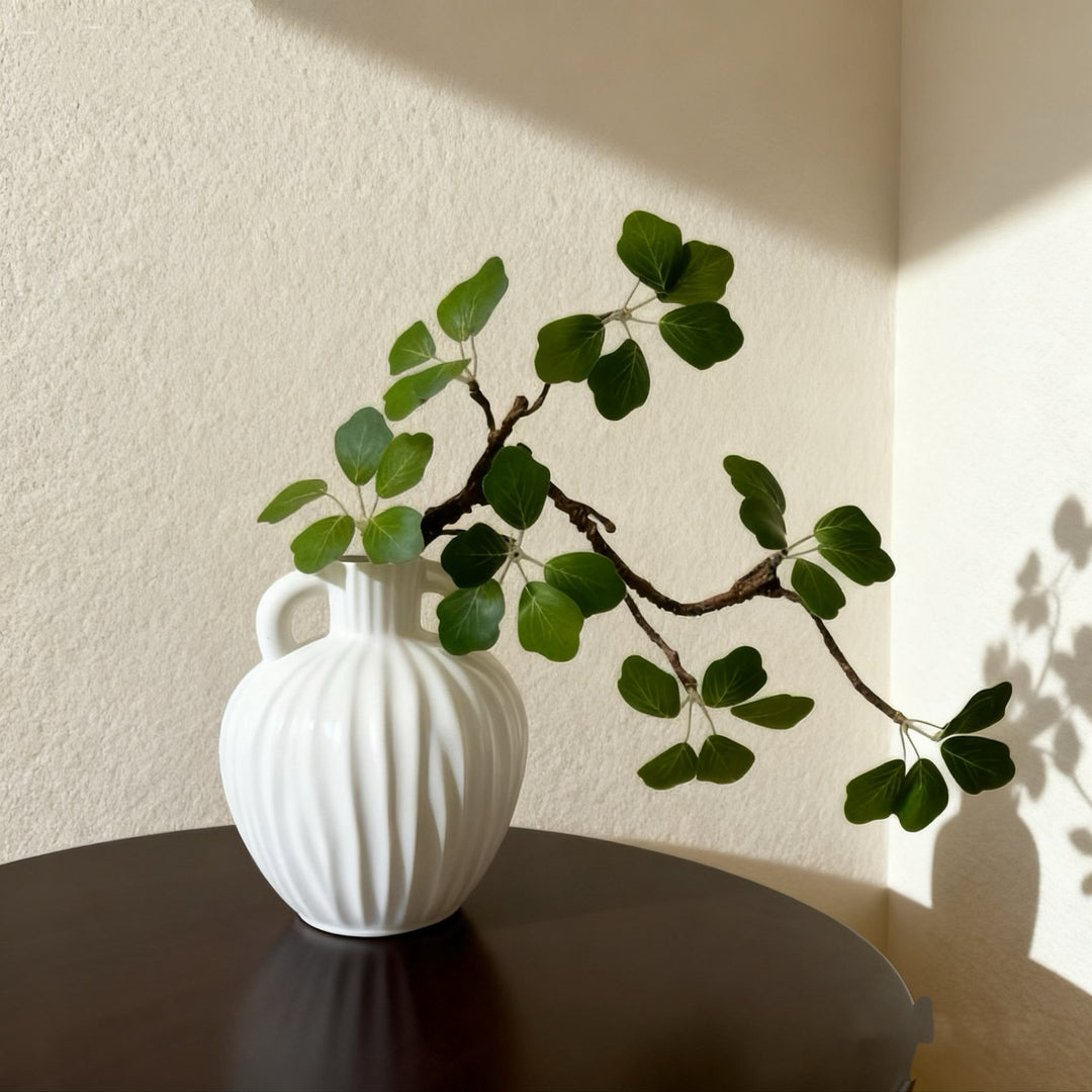 Decoratieve Nep Gele Blad Arrangement voor Woondecoratie