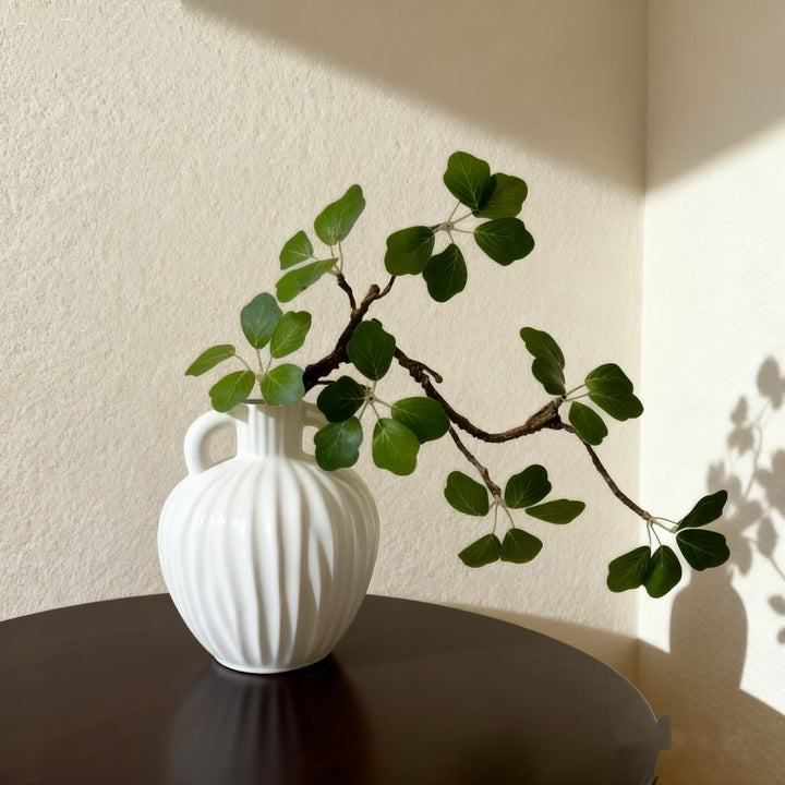 Decoratieve Nep Gele Blad Arrangement voor Woondecoratie