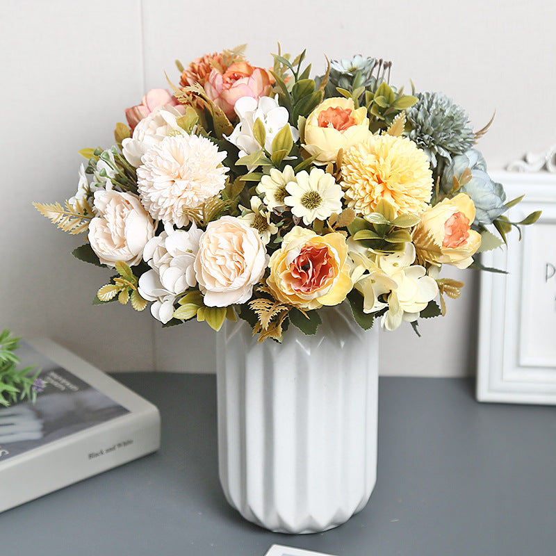 Decoratieve Bloemrijke Arrangement voor Thuisdisplay