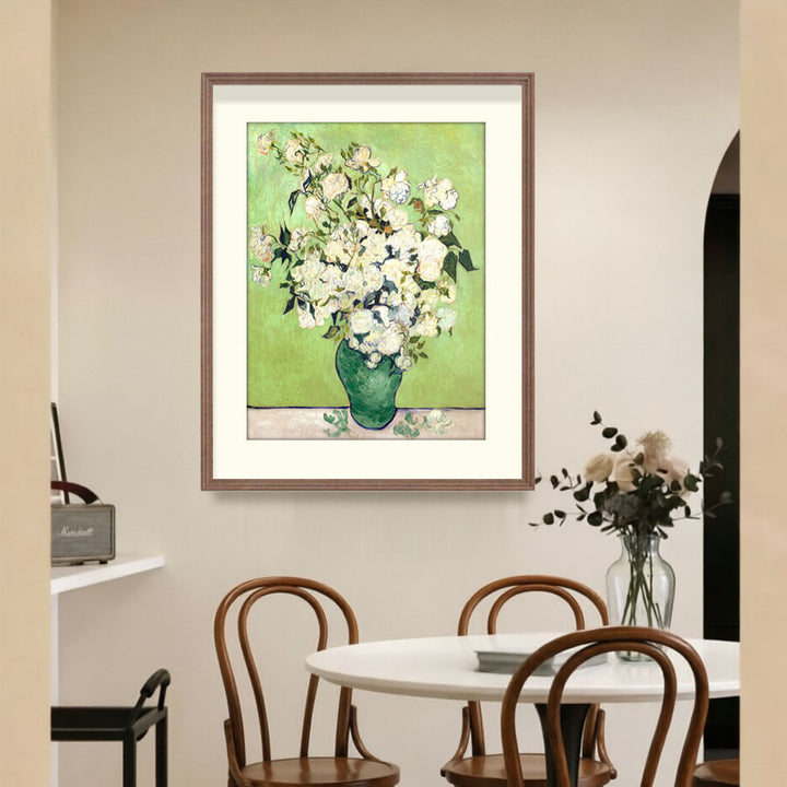 Framed Floral Still Life Wanddecoratie