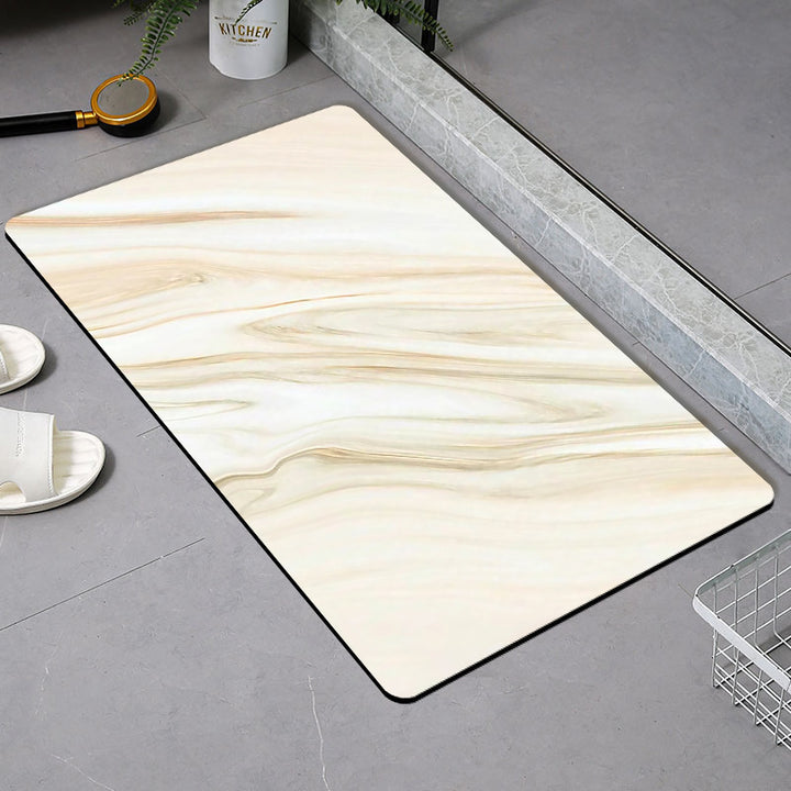 Luxe Marmeren Print Badmat