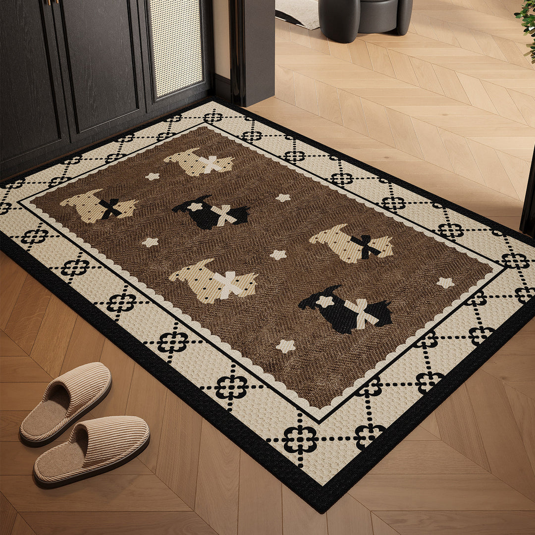 Romantisch Bloem Accent Tapijt