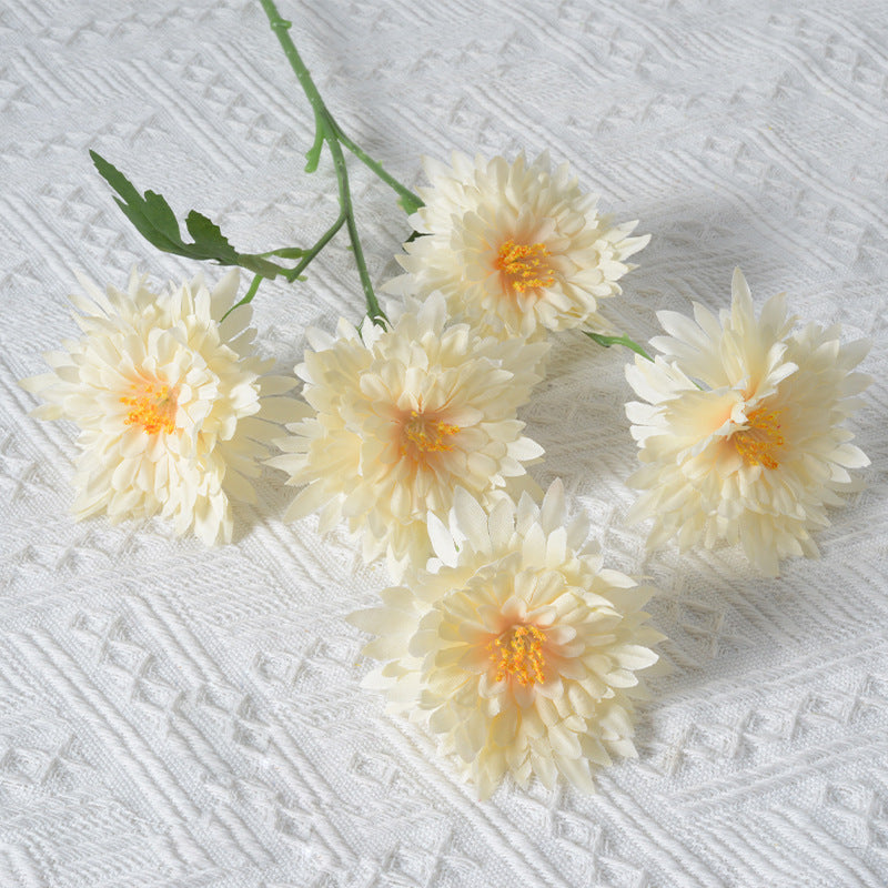Kunstmatige Bloem Chrysant Steel