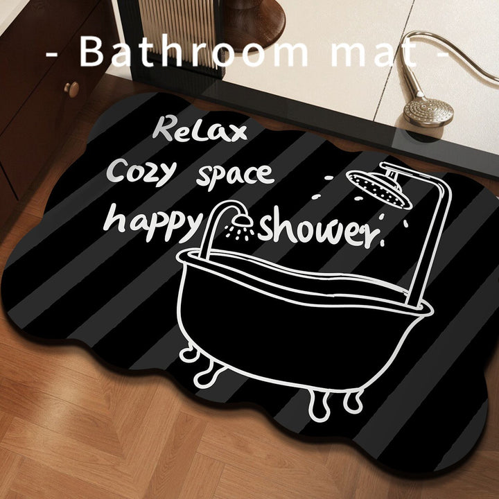 Leuke Douche Thema Badmat